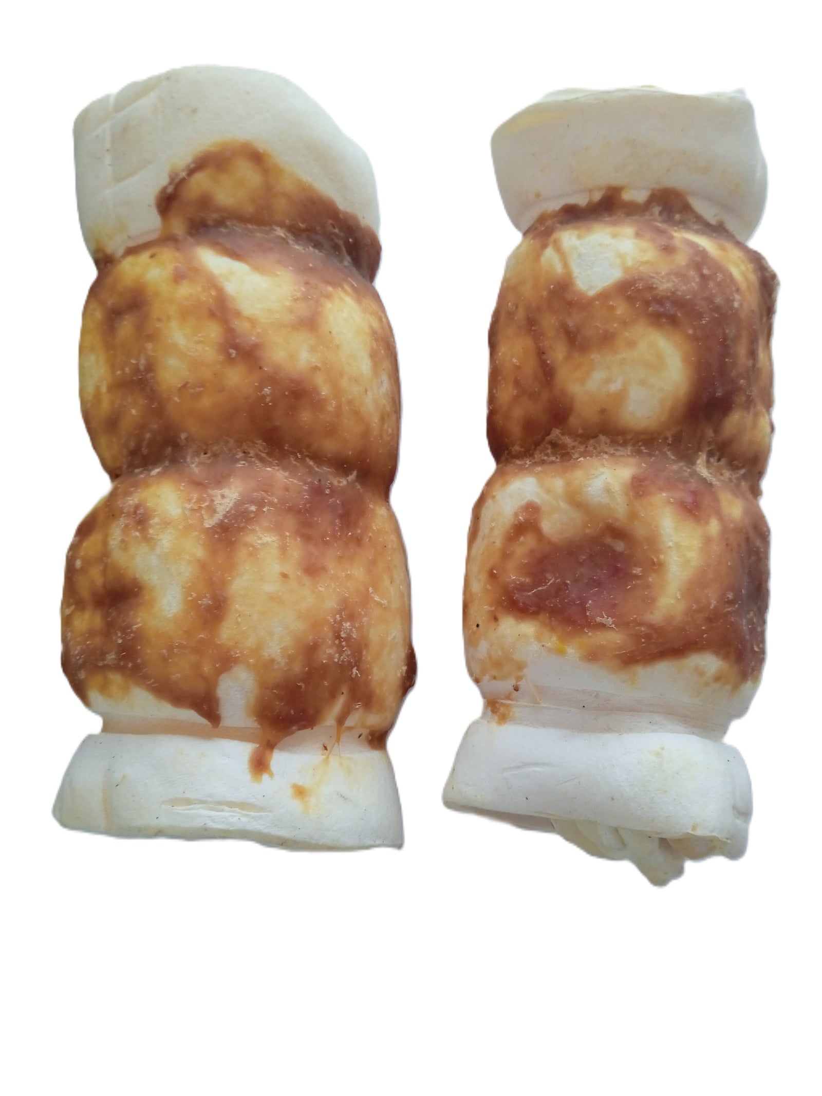 123 Treats Cheek Roll Chicken Basted 5-6" — Case of 30