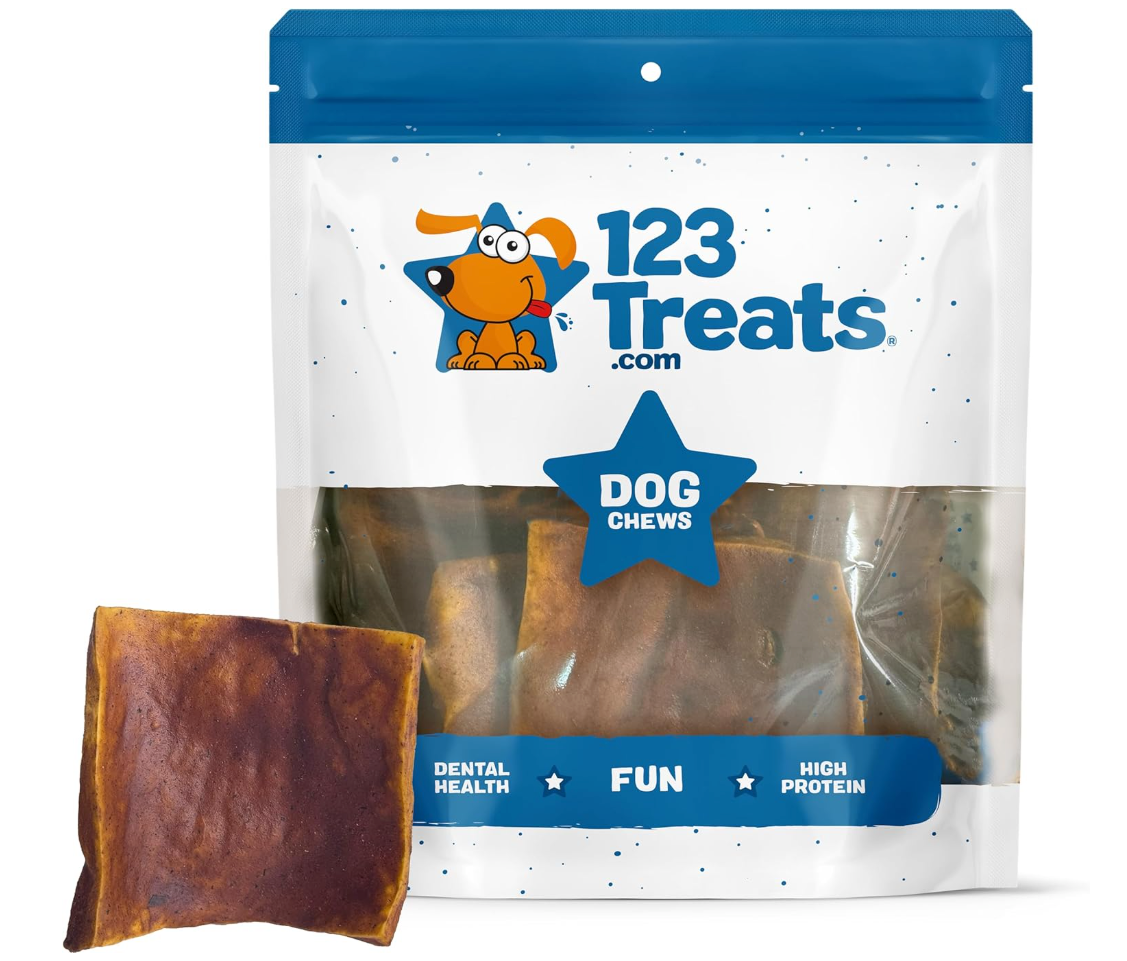 Beef Cheek Beef Basted chews for dogs (2 pounds) | All natural Long Lasting dog treats
