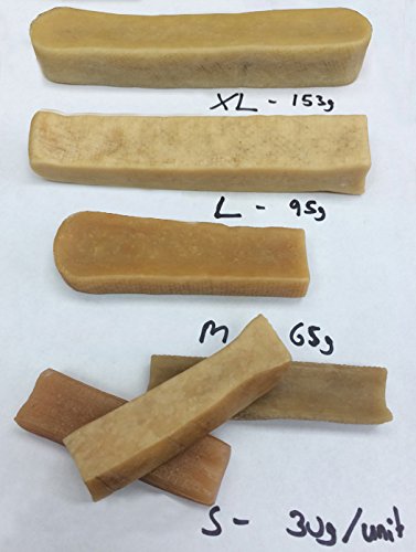 Himalayan Yak Chew for dogs | 100% Natural Hard Cheese Chew by 123 Treats Yak Chew for dogs | 100% Natural Hard Cheese Chew by 123 Treats