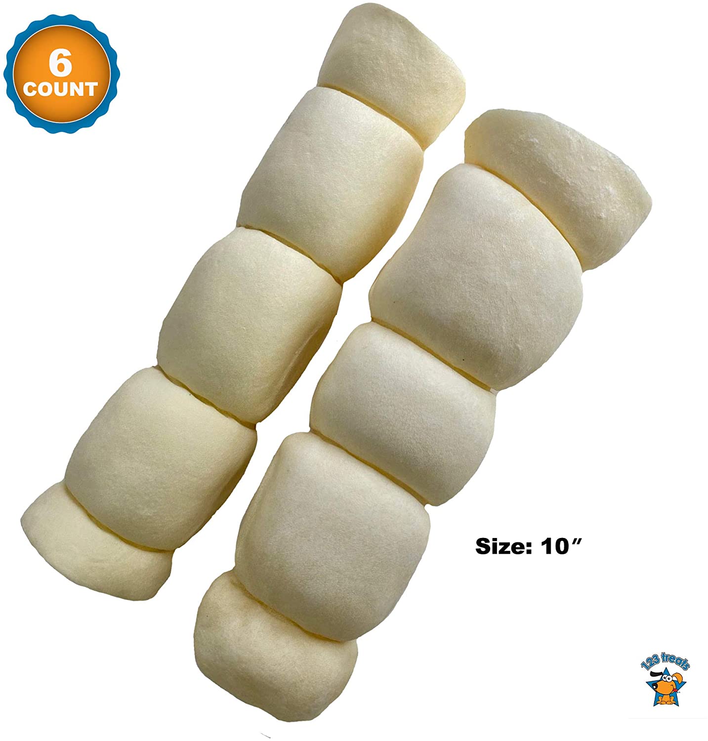 Beef Cheek Dog Chews 10"(6 Count)