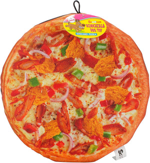 Chicago Pizza 10 Inch Scoochzilla chew toy for dogs