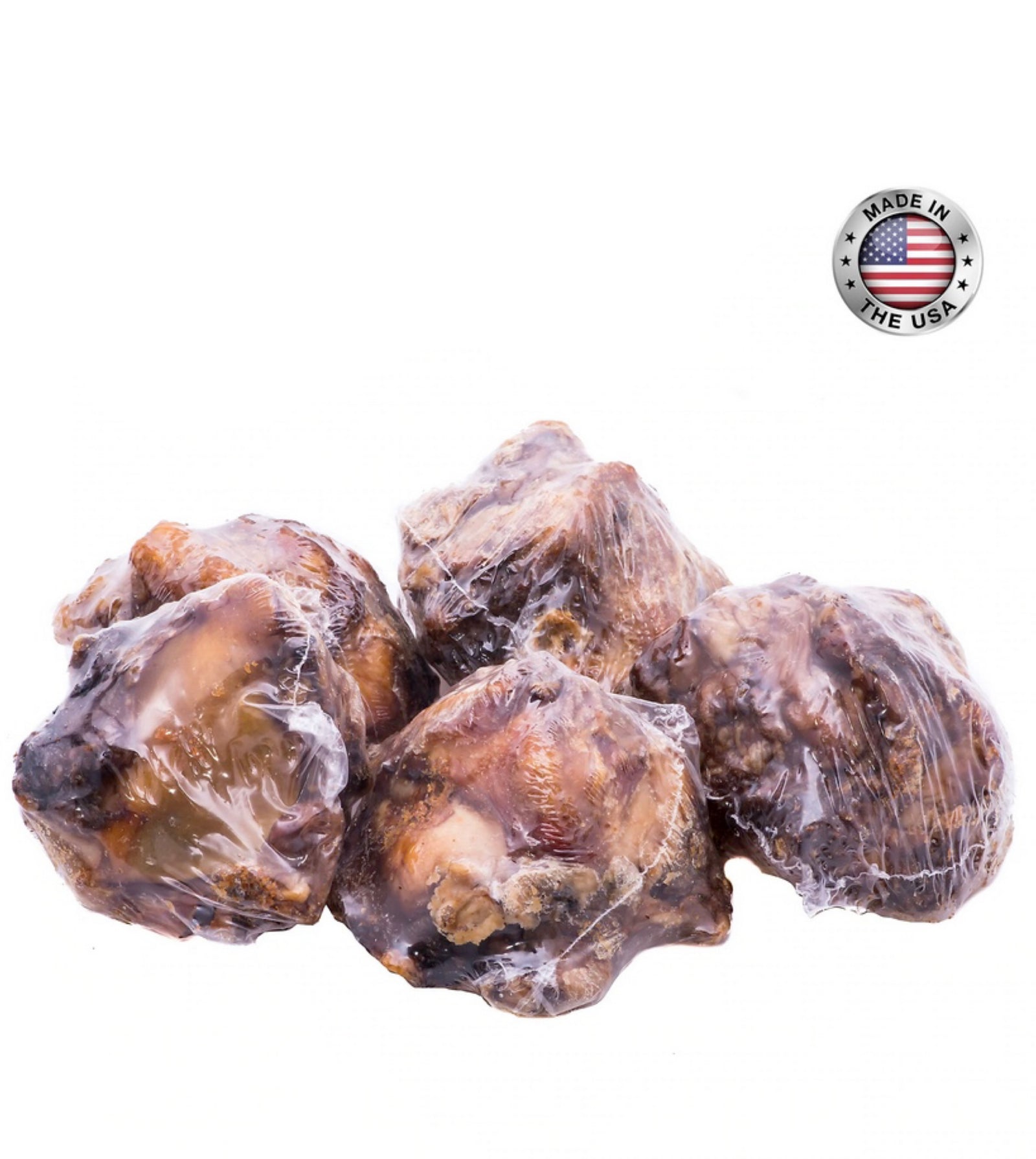 Beef Knee Cap Bone Chews for Dogs - Made in USA