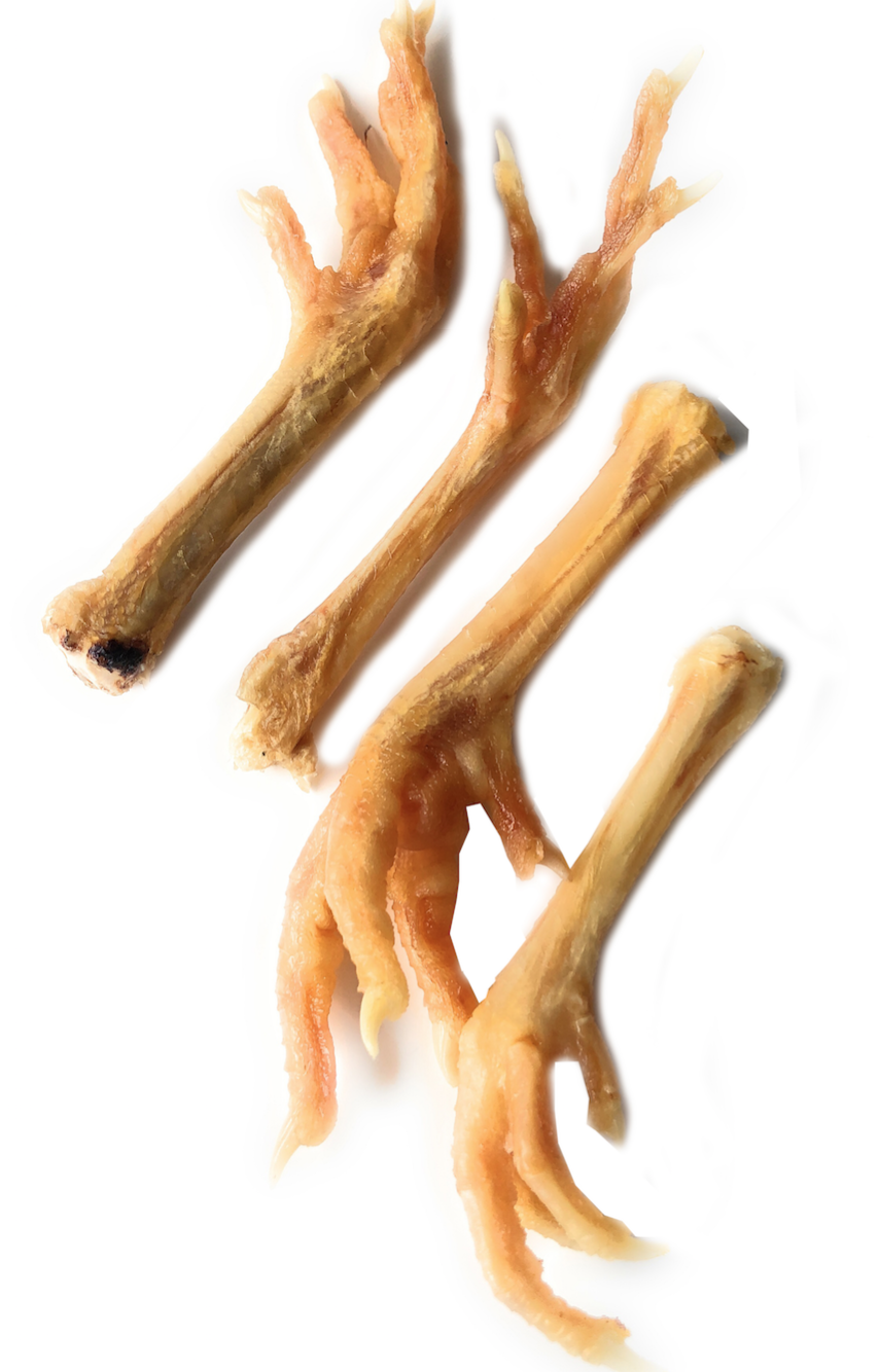Chicken Feet For Dogs | Natural Joint Dog Chews 7 ounces By 123 Treats