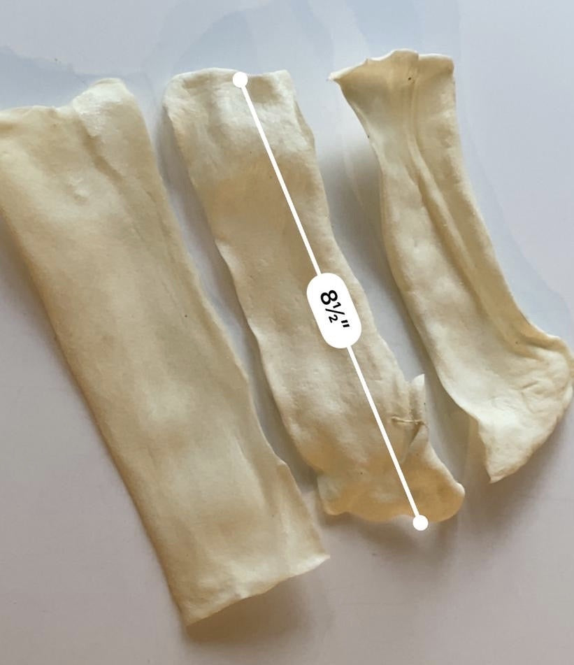 Rawhide Chips Dog Chews chips 100% Natural Rawhide Dog Treats 5 Lbs