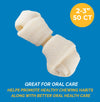 2-3 inches Rawhide Bones for Small Dogs (50)