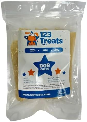 Collagen Roll Chews for Dogs 6 inches puff - 8 Count