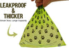 Dog Poop Bags Rolls - Doggie 270 Count Dog Bags For Poop with Dispenser - Dog Waste Bags - Lavender Scented Leakproof - Long Lasting Green Poop Bags