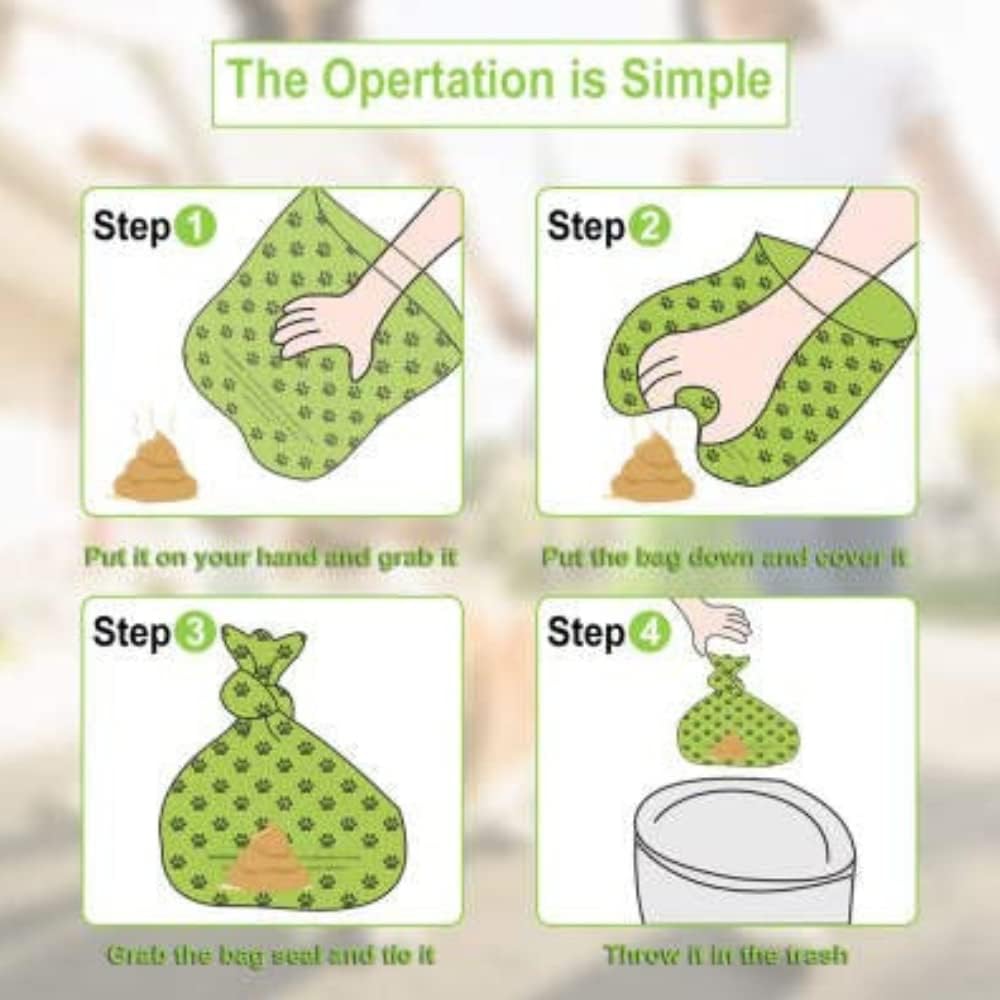 Lavender-Scented Dog Poop Bags (270 Ct + Dispenser) ECO friendly | 123 Treats