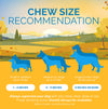 8 oz or 1 pound Assorted Dog Chews Bulk Delicious Natural Chews for Dogs - Mix dog treats from 123 Treats