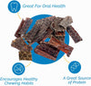 Beef Chews for Dogs (1 Pound) Gullet Jerky treats  | All Natural Esophagus Treats