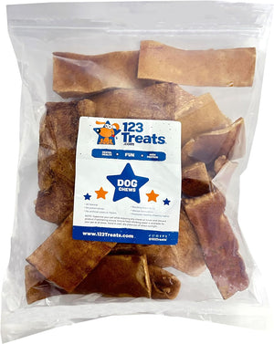 Beef Cheek Beef Basted chews for dogs (2 pounds)  | All natural Long Lasting dog treats
