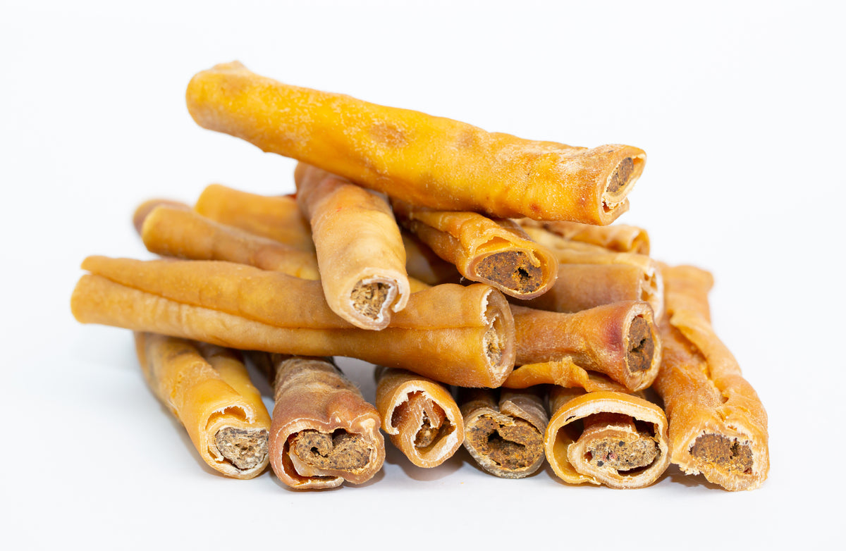 5-6 Beef Basted Cheek Rolls (Bulk) - WHOLESALE - Tuesday's Natural Dog Company 5-6 Beef Basted Cheek Rolls (Bulk) - WHOLESALE - Tuesday's Natural Dog Company