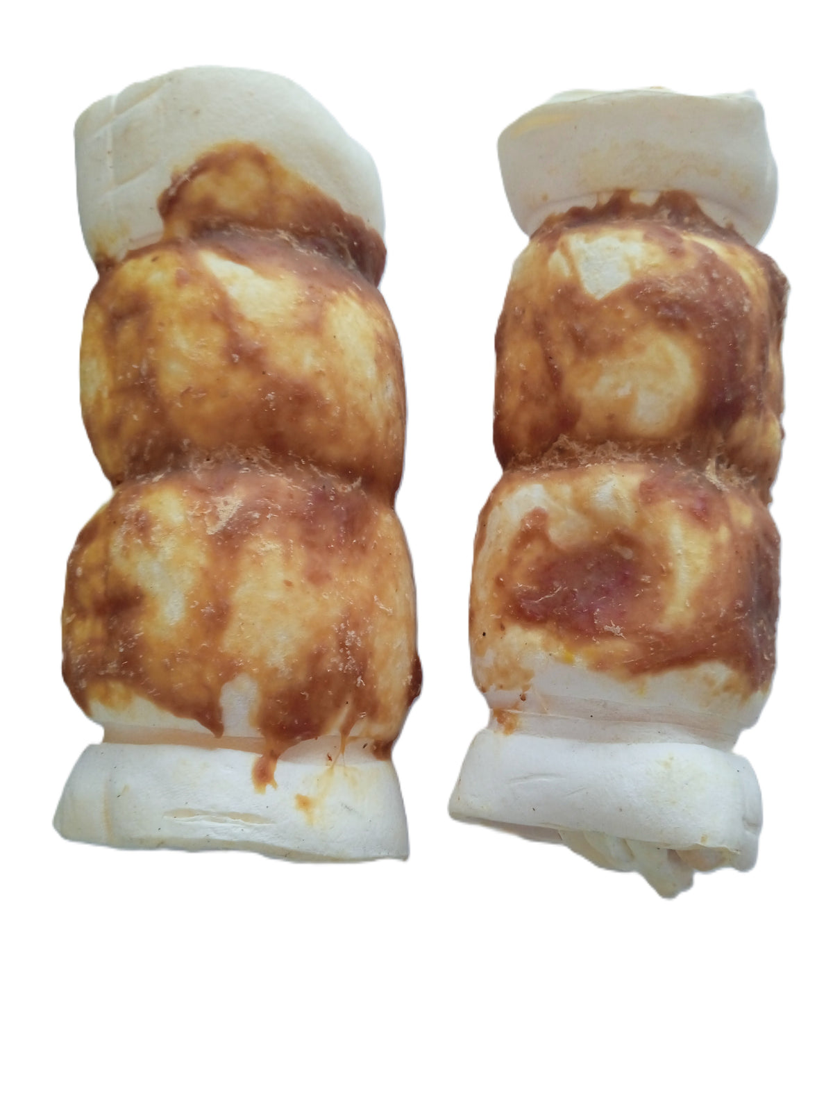 123 Treats Cheek Roll Chicken Basted 5-6" — Case of 30