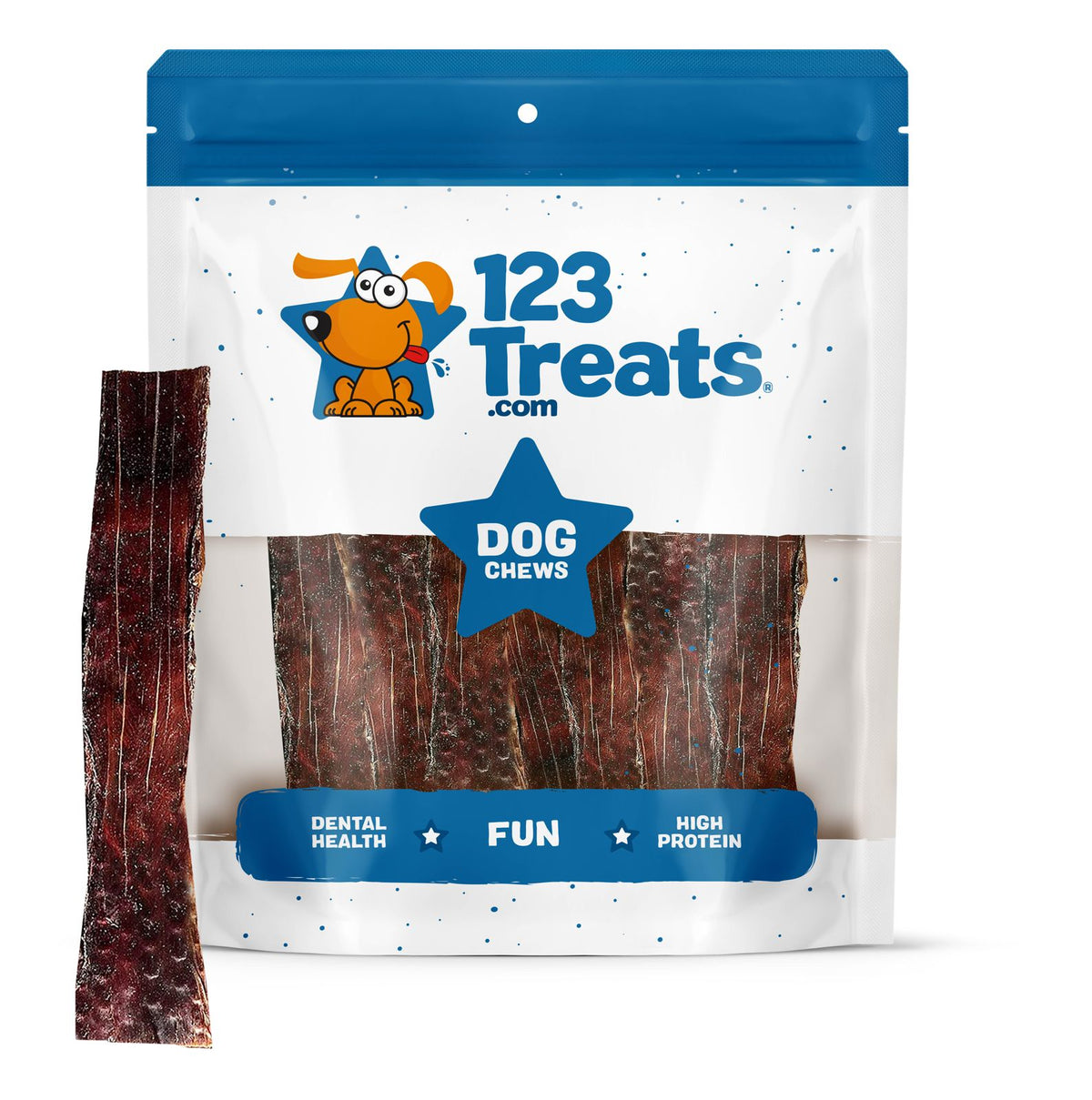 Beef Gullet Chews for Dogs (12 inches - 20 Count) All Natural Beef Treats