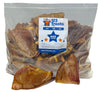 PIG EARS for Dogs Large or Whole sizes -  100% Natural Pork Ears Full of Protein for Your Pet By 123 Treats