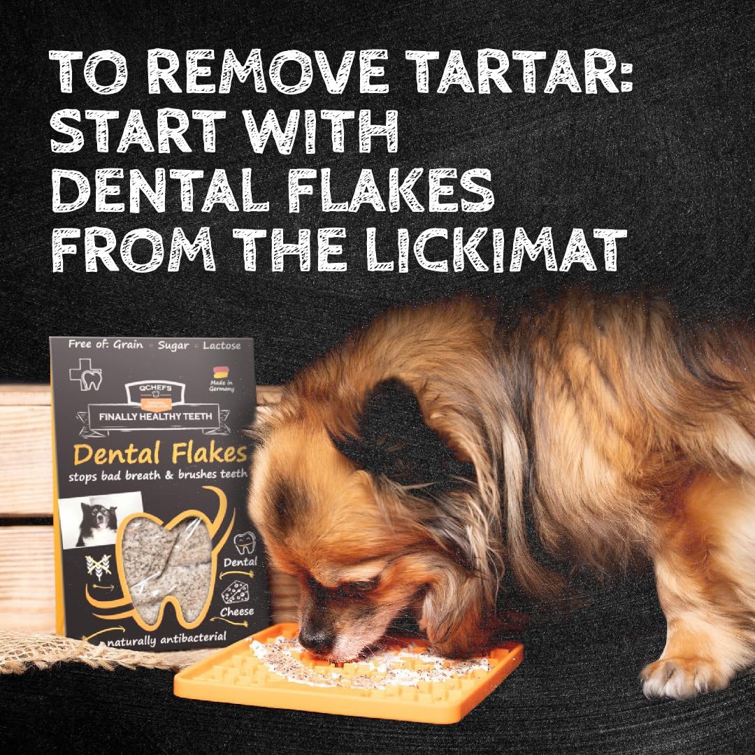 Qchefs Sizzles for Dogs - One Month Supply* - Oral Health Snack with Amino Acids