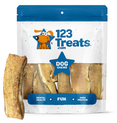 Beef Cheek Beef Basted chews for dogs (2 pounds)  | All natural Long Lasting dog treats