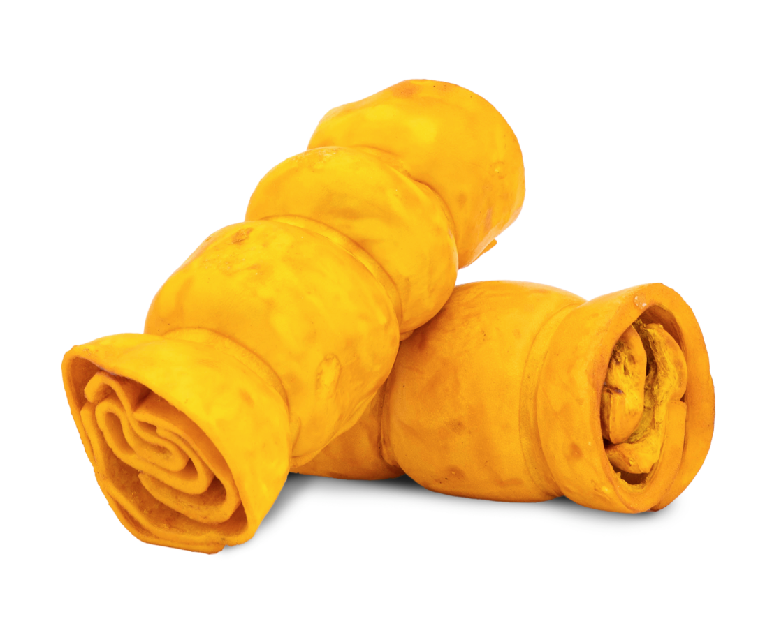 123 Treats Cheek Roll Peanut Butter 5-6" — Case of 30