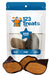 CHEESE FILLED COW HOOVES with Bacon flavor 3 or 10 Count | 100% Natural Dog Dental Treats | Beef Hoof From 123 Treats