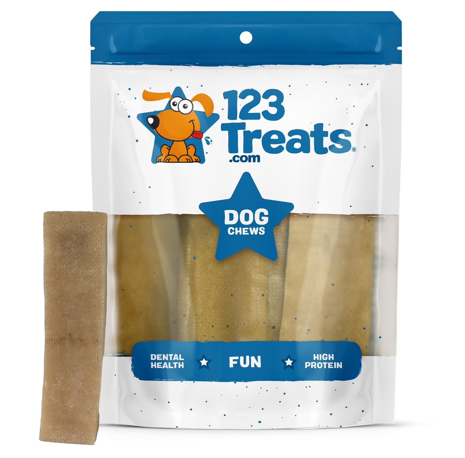 Yak Chew for Dogs, All Breeds, Large Size, 4 Count