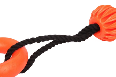 Floating Octopus Tough Chew Toy Tug of War Floats on Water