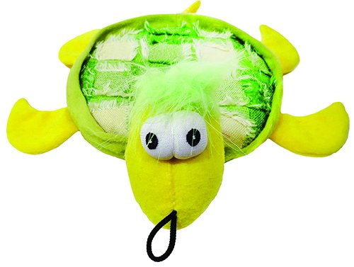 Plush Tishy Turtle Dog Toy 10.5&quot;