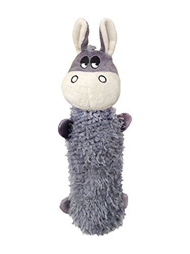 Water Bottle Dog Toys | Debbie Donkey Water Bottle Toy | 11 Inch | Plush Dog Toy | We Squeak!