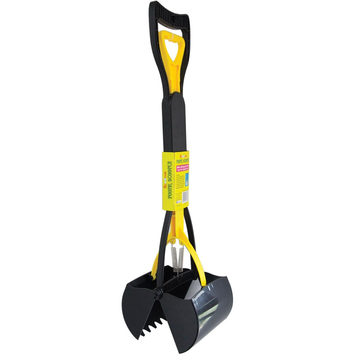 Scoochie Pet Products 376 Scoochie Dog Poopie Scooper, Yellow/Black