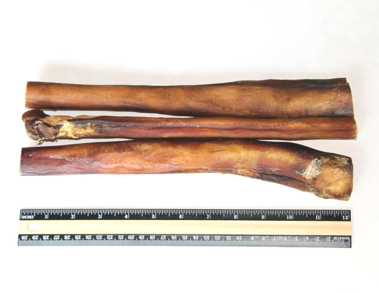 MONSTER BULLY STICKS 12 inches | 3, 10  Jumbo Bully Sticks for Dogs Sourced and packed in the USA | From free-range grass fed cows