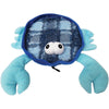 Plush Blue Claw Crab Dog Toy 10.5"