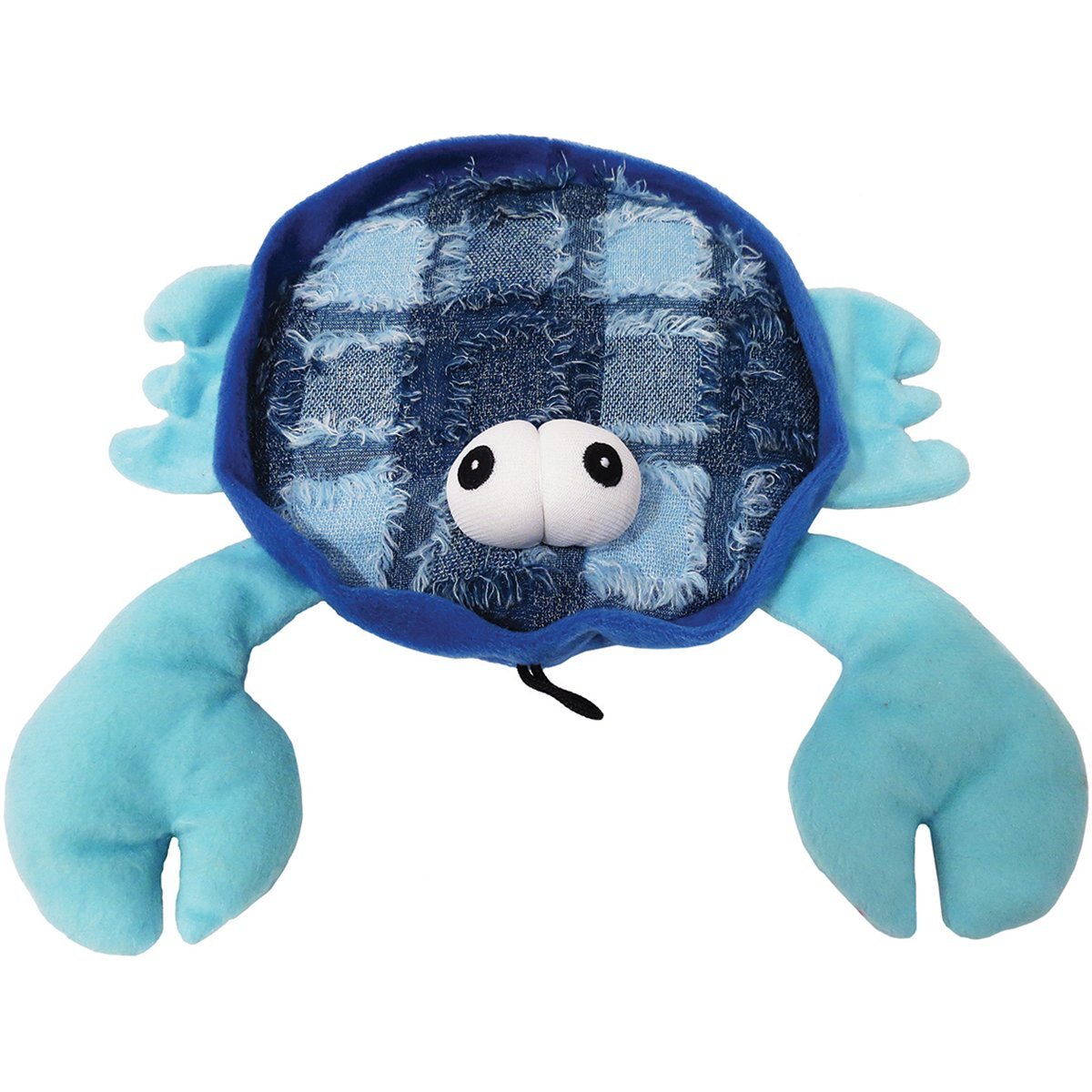 Plush Blue Claw Crab Dog Toy 10.5"