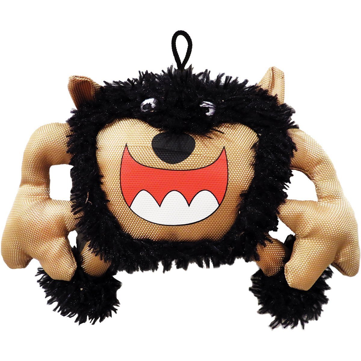 Scoochie Pet Products Monster Dog Toy|Scary Big Mouth Monster|9 Inch|Plush Dog Toy|We Squeak