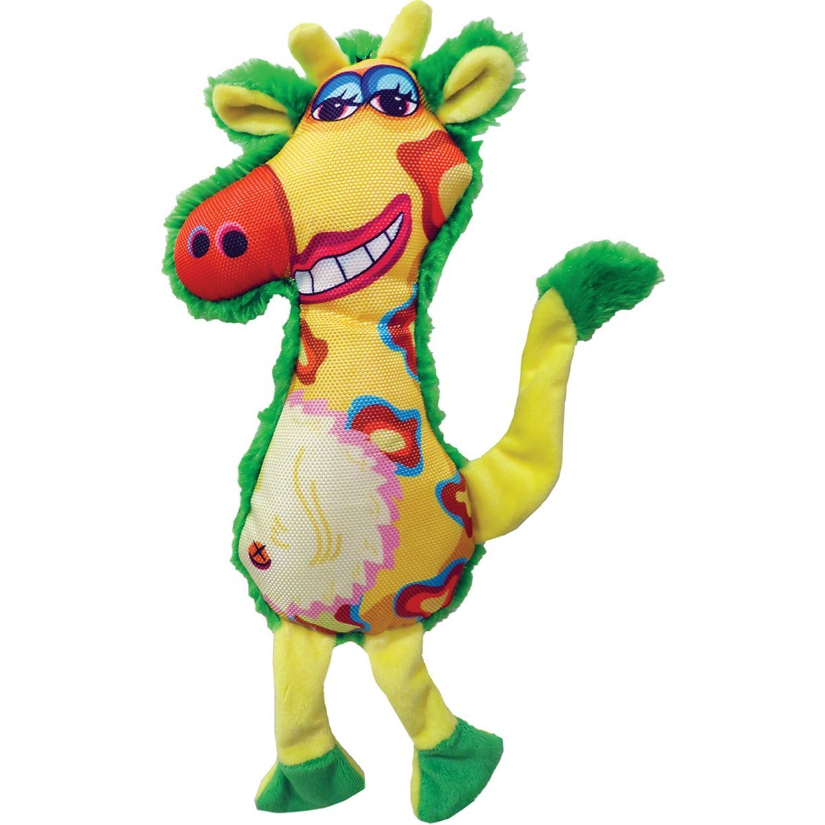 Plush Gina Giraffe Dog Toy 13"