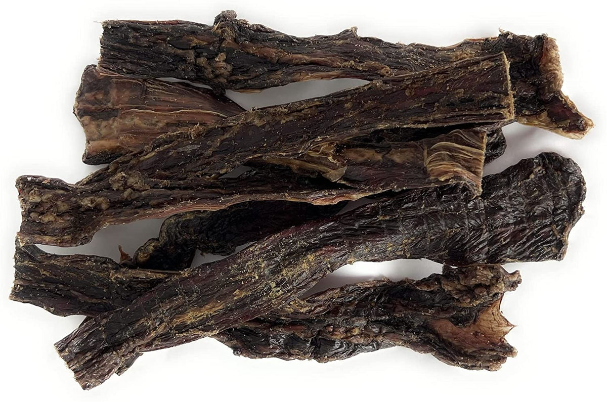 Beef Jerky Treats 9-11 inches - 16 ounces Chews for dogs (Made in USA)