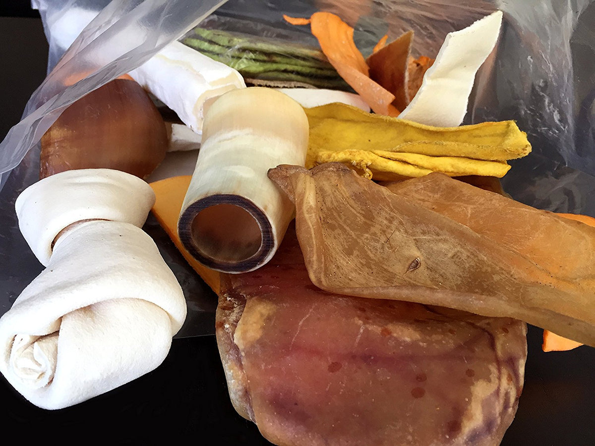 Assorted Dog Chews – Natural Mix Treats (2 or 4 lbs)