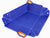 Travel Collapsible Water and Food Bowl for pets - JAPANESE BLUE