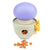 Interactive Pet Toy with treat dispenser and catnip compartment |