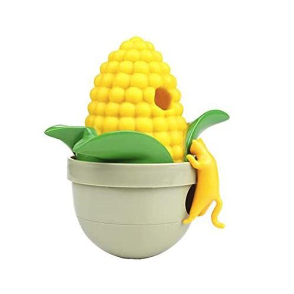 Interactive Pet Toy with treat dispenser and catnip compartment |