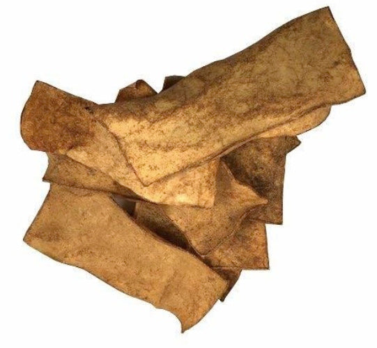 Rawhide Smoked Chips Dog Chews | 100% All-Natural Grass-Fed Free-Range Beef Hide for Dogs