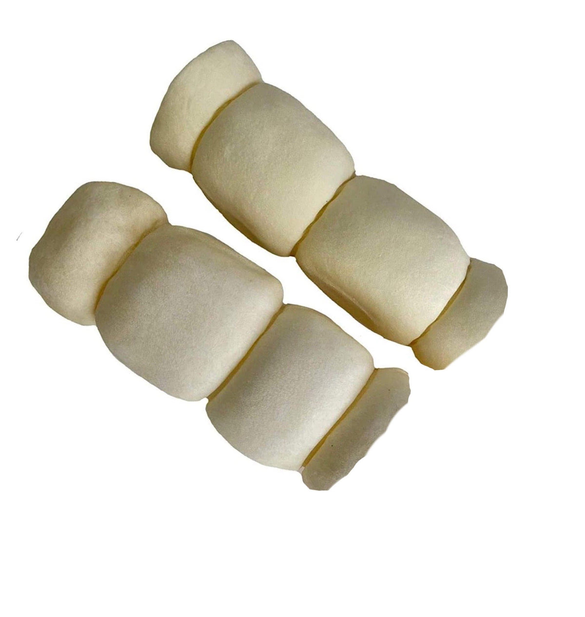 Thick Beef Cheek for dogs - 5-6" Rolls (10 Count) by 123 Treats