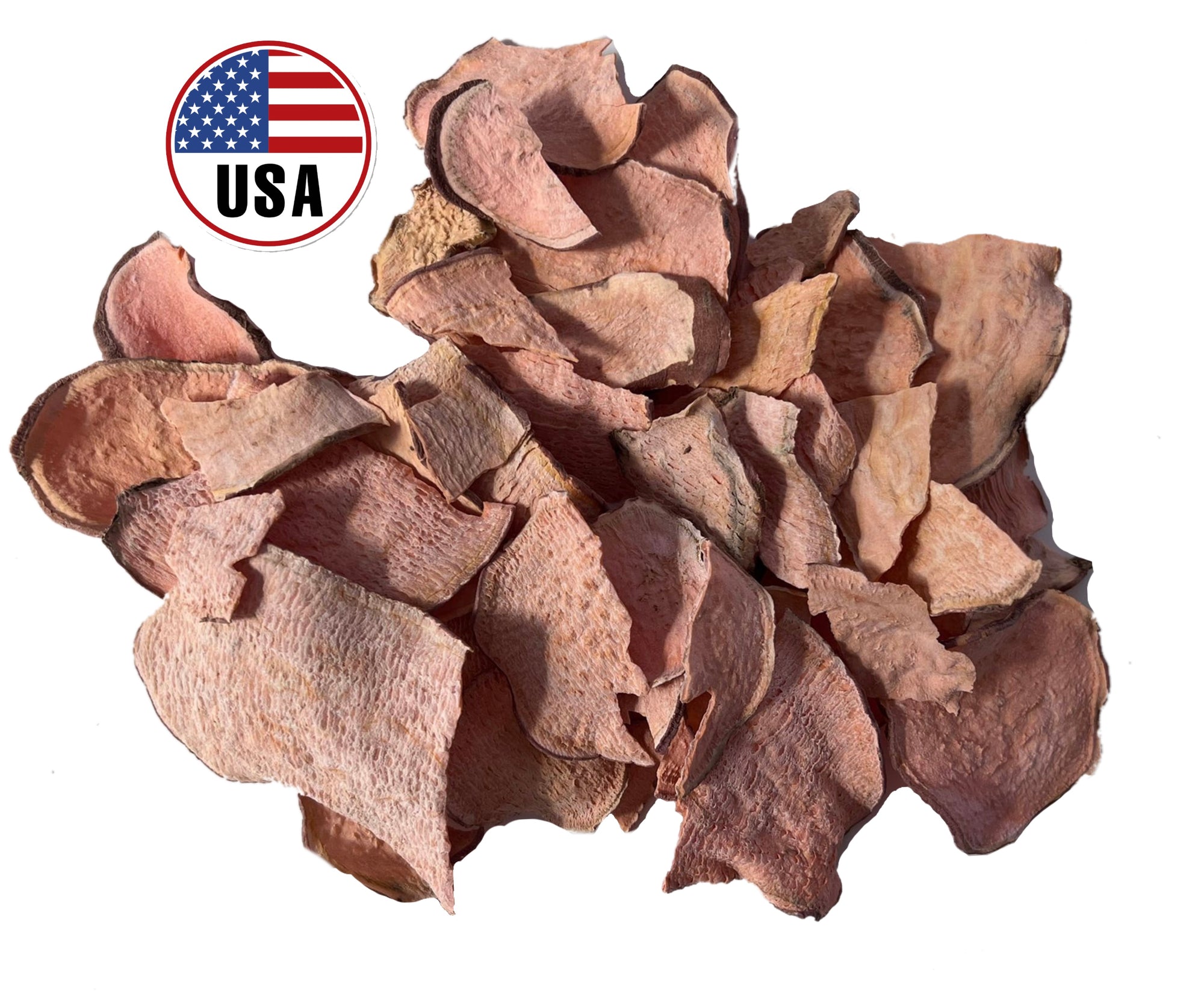 Sweet Potato for dogs 1 Pound | Made in USA | Top Quality Dog Snacks by 123 Treats