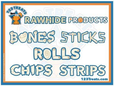 Rawhide with Chicken Retriever Roll 9"-10" Delicious Dog Stick Chews - All-Natural Grass-Fed Free-Range Dog Chews   6, 20 or 36 Count | 123 Treats