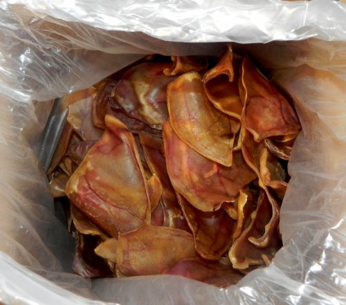 PIG EARS for Dogs Large or Whole sizes -  100% Natural Pork Ears Full of Protein for Your Pet By 123 Treats