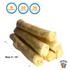 9-10 inches Rawhide with Chicken Retriever Roll Delicious Dog Stick Chews