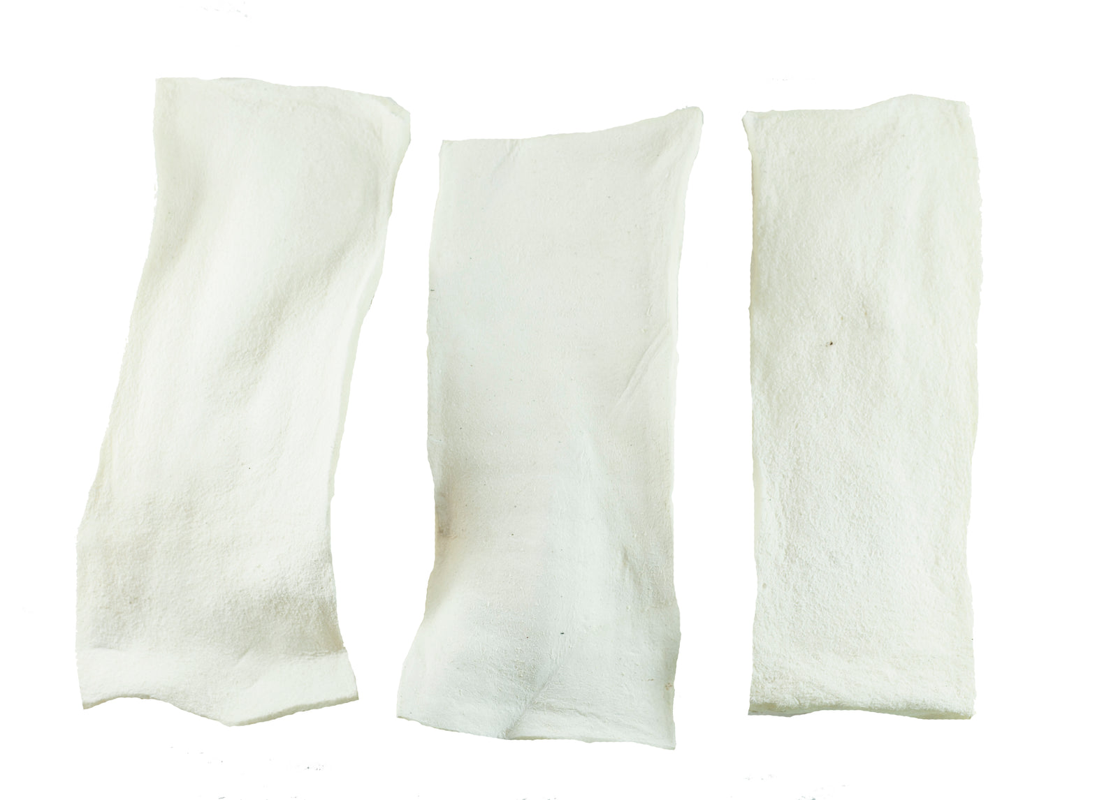 Natural Rawhide Chews for Dogs (1,2, 3, 6 and 11 Lbs) Beef Hide Chips by 123 Treats