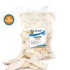 Natural Rawhide Chews for Dogs (1,2, 3, 6 and 11 Lbs) Beef Hide Chips by 123 Treats